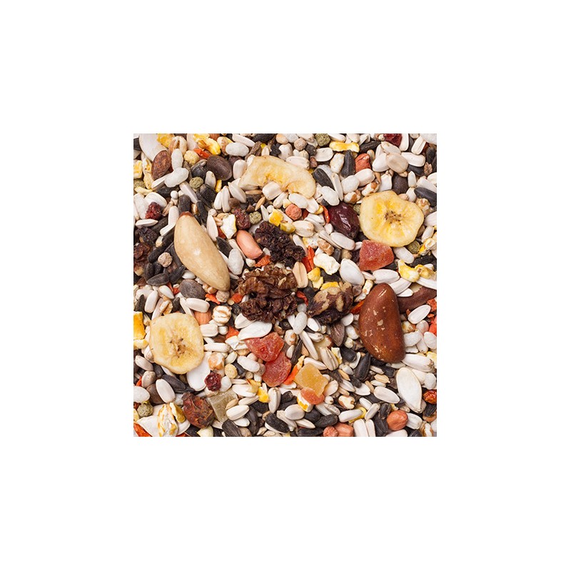 Premium Large Macaw & Palm Cockatoo Food 2kg - Deli Nature