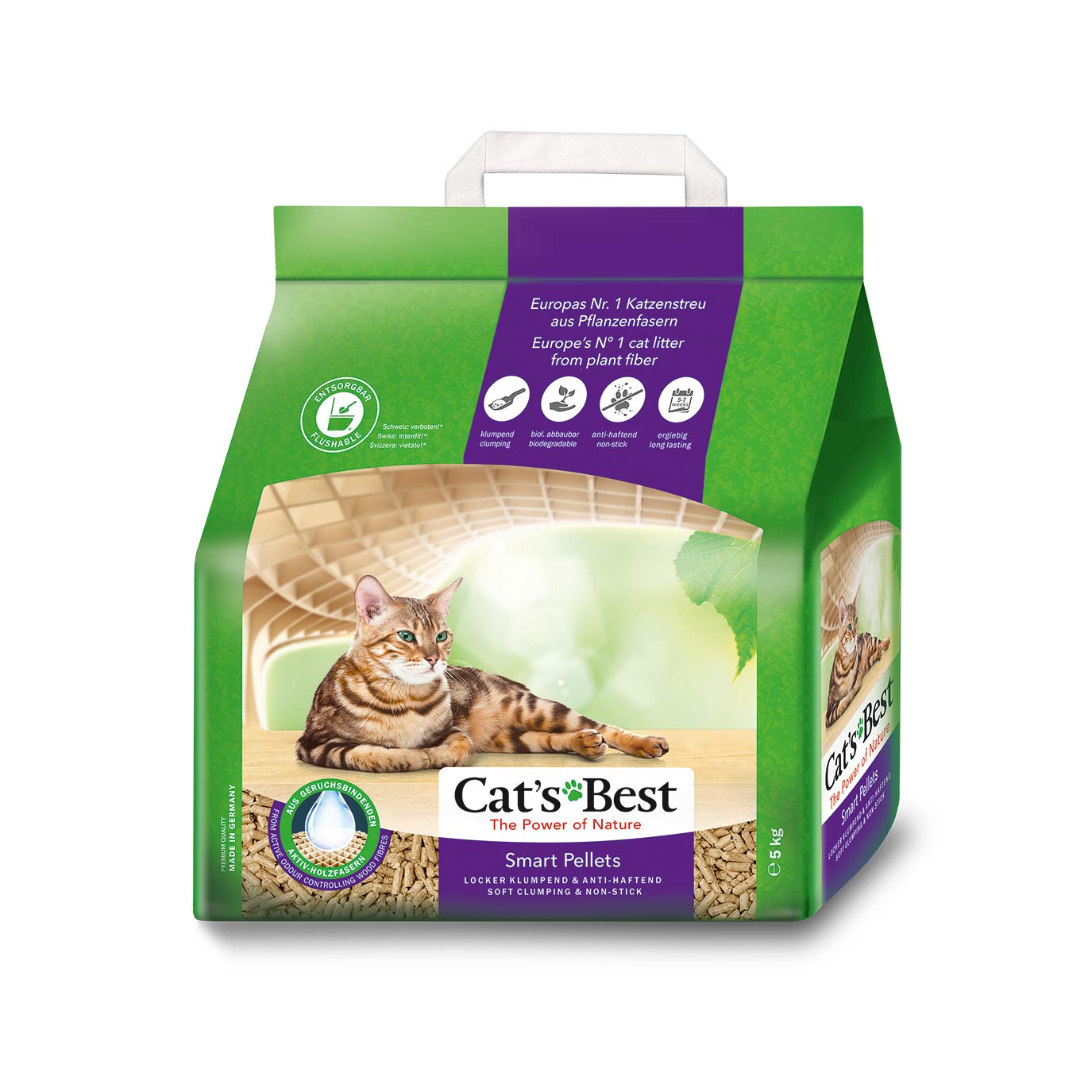 Cat's Best - Smart Pellets Cat Litter 5L