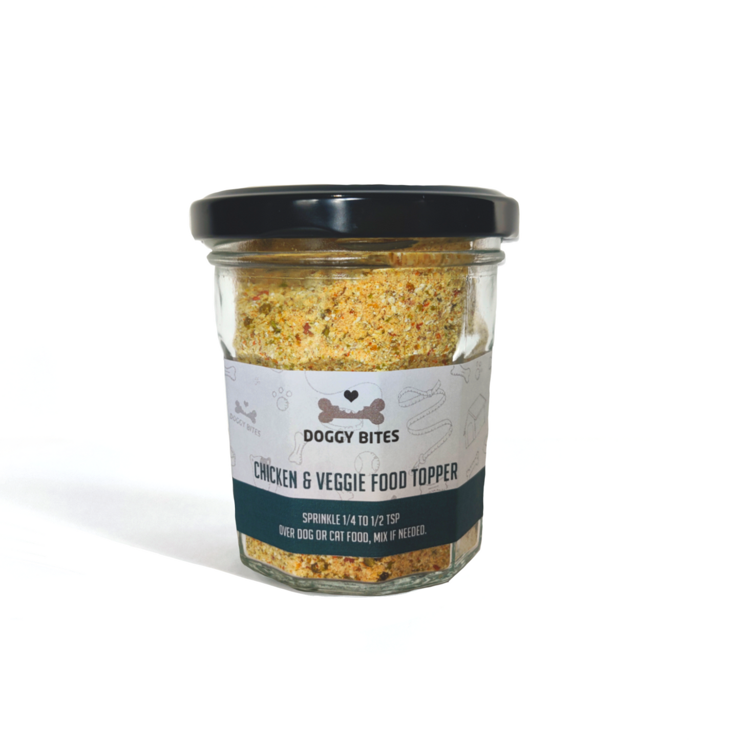 Doggy Bites - Chicken & Veggie Food Topper