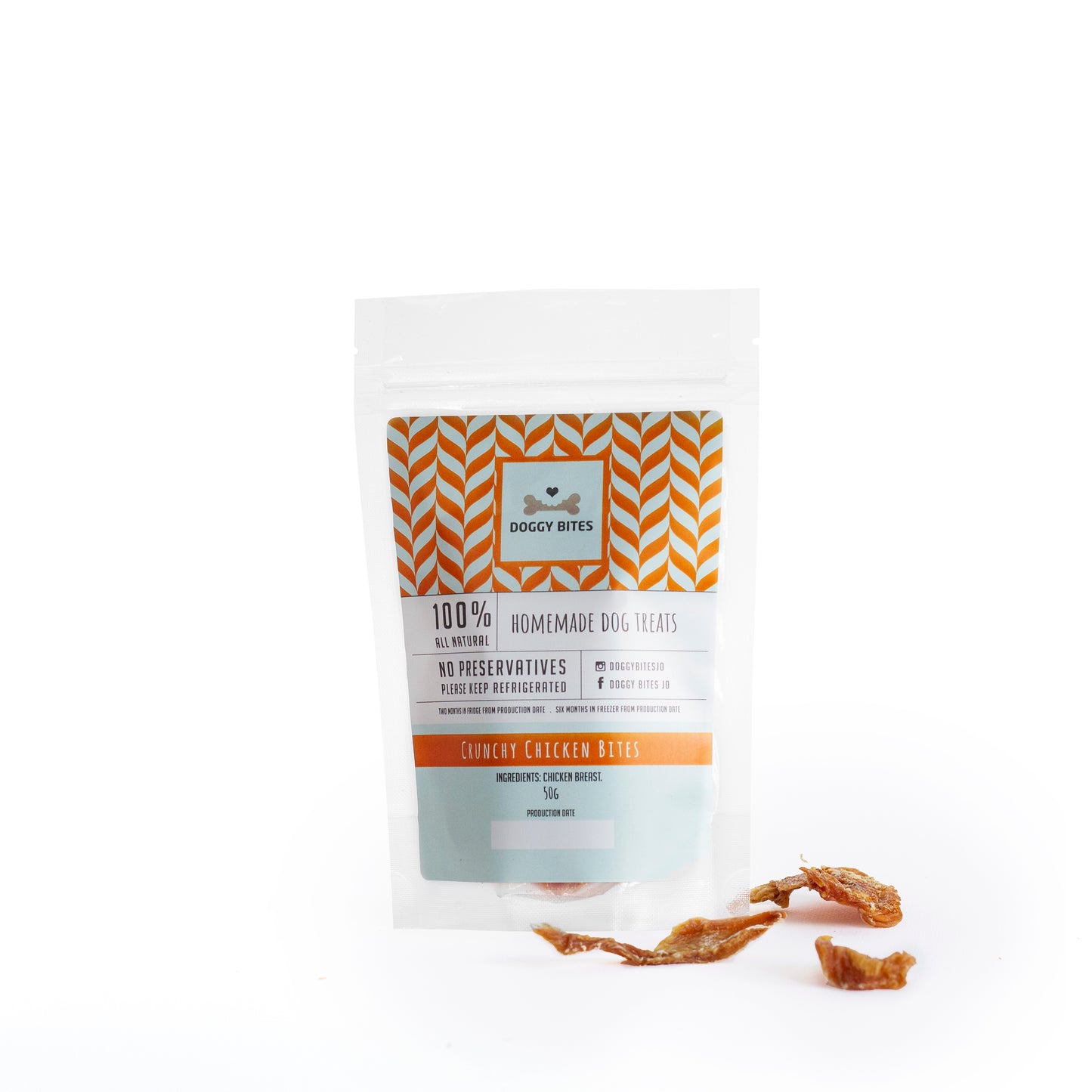 Doggy Bites - Crunchy Chicken 50g