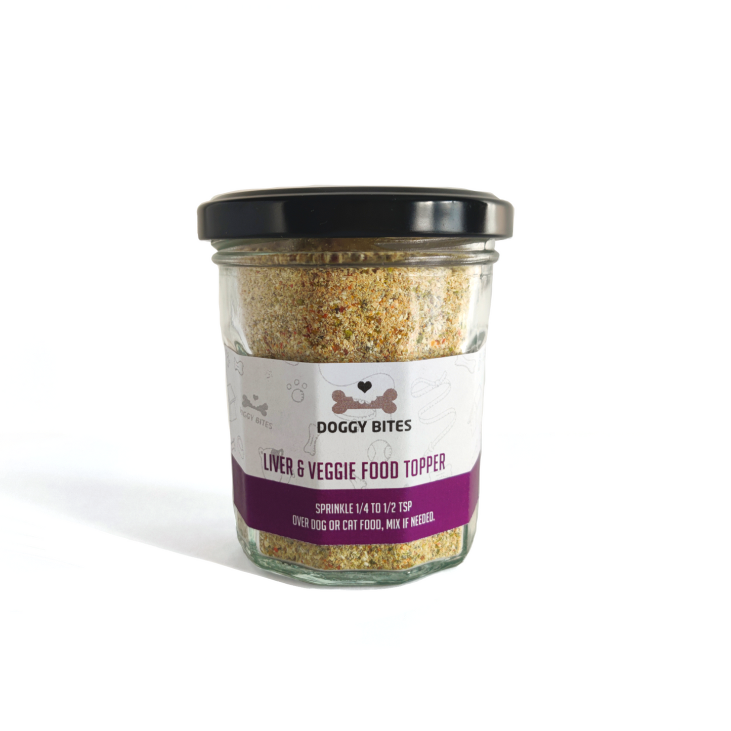 Doggy Bites - Liver And Veggie Food Topper 100g