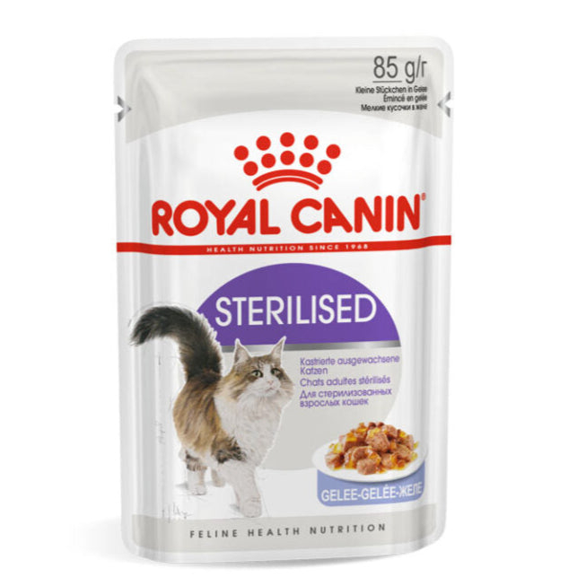 Royal Canin - Sterilised Jelly Adult Cat Food 85g
