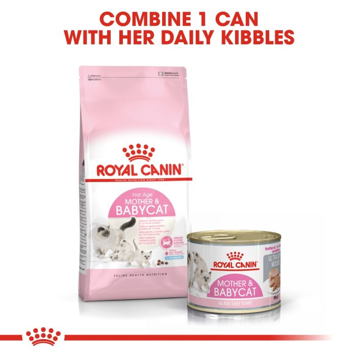 Royal Canin - Mother & Babycat Ultra Soft Mousse 195g