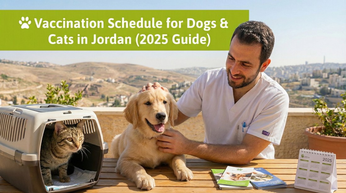 Vaccination Schedule for Dogs & Cats in Jordan