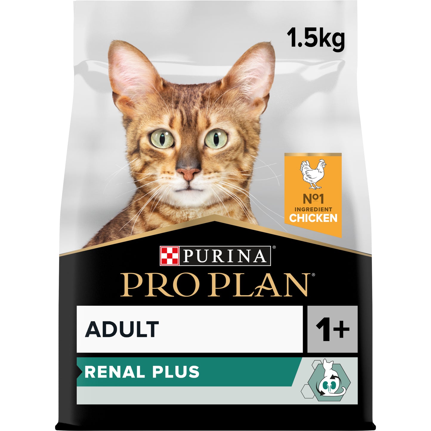 Pro Plan Adult Renal Plus Everyday Dry Cat Food with Chicken-Bundle Offer
