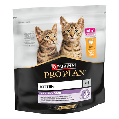 Pro Plan Kitten Healthy Start Dry Cat Food with Chicken, 400G