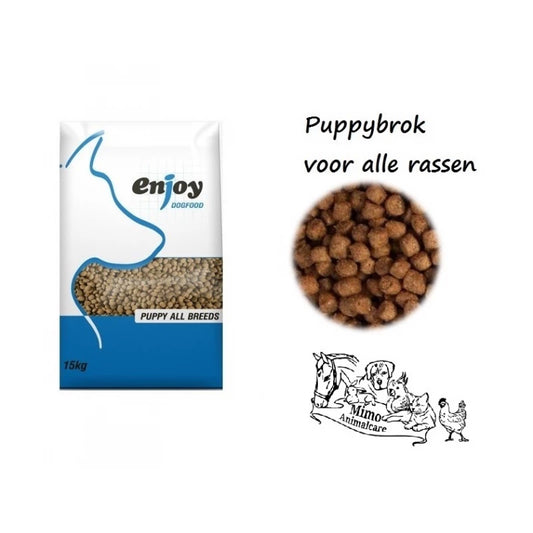 Premium Puppy Food All Breeds 15kg - Enjoy Natural Nutrition