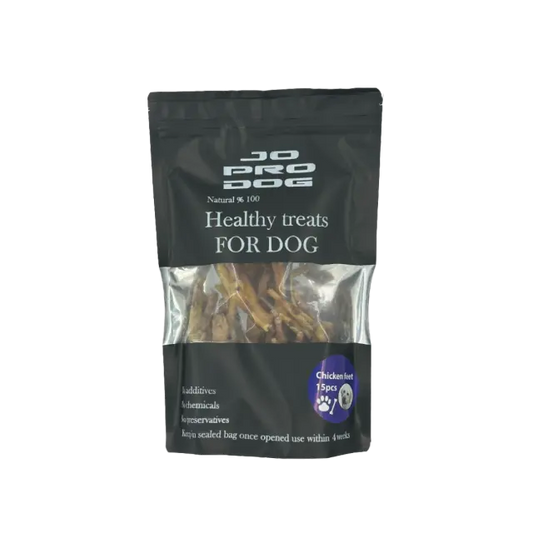 JO PRO DOG - Dried Chicken feet - 15 PCS