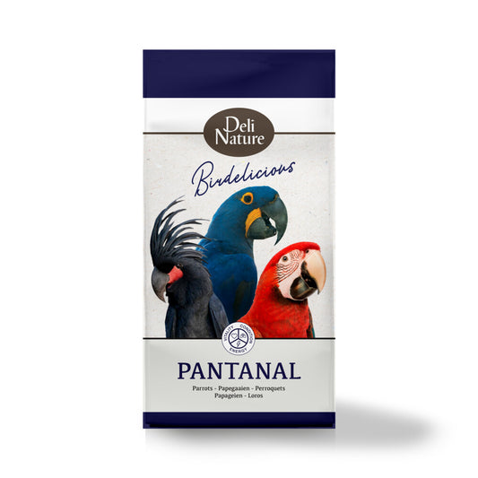 Premium Pantanal Parrot Food 750g - DELI NATURE Birdelicious