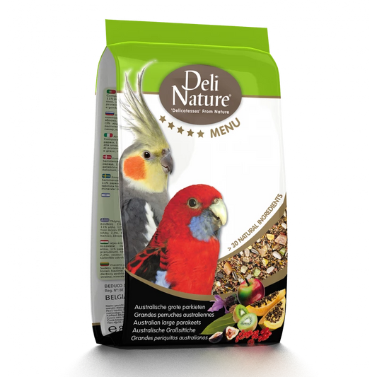 Premium Australian Parakeet Food 800g - Deli Nature Birdelicious