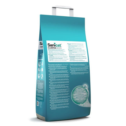 SaniCat - Clumping White Fragrance Free Cat Litter 20L