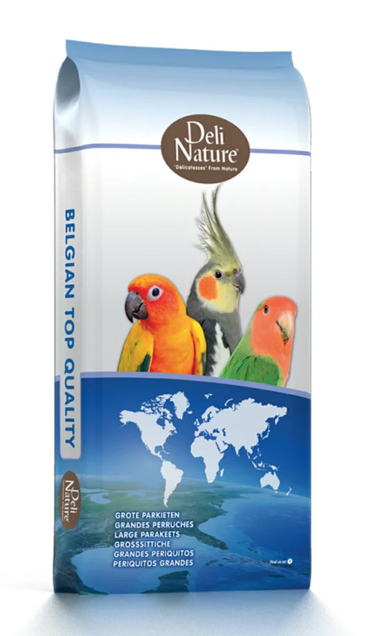 Premium Parakeet Seed Mix 20kg - Deli Nature Code 30 Formula