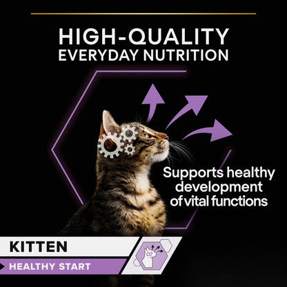 Pro Plan Kitten Healthy Start, Wet Cat Food Turkey in Gravy 26x85g