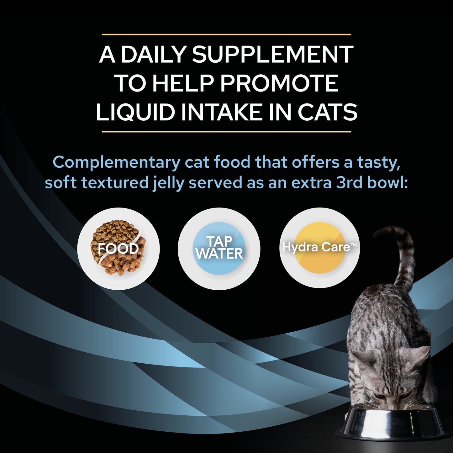 Pro Plan Hydra Care, Cat Hydration Supplement, Multipack 10x85g