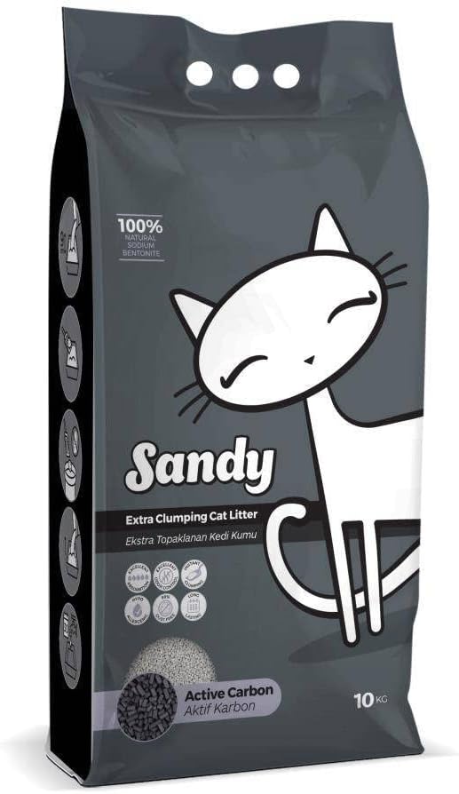 Sandy - Active Carbon Cat Litter 10 kg