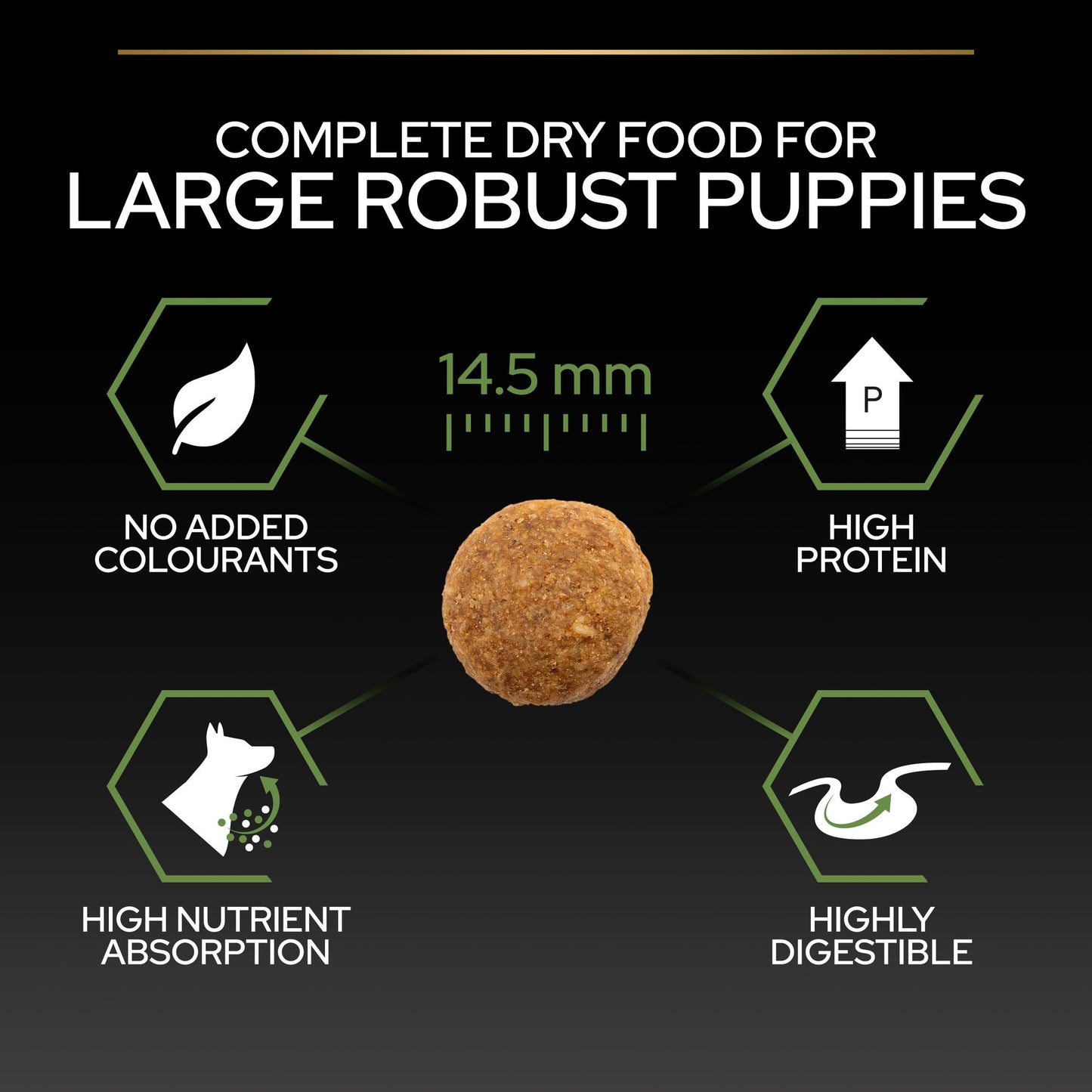 Pro Plan Healthy Start Large Robust Puppy, Dry Dog food with Chicken, 3 kg