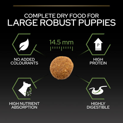Pro Plan Healthy Start Large Robust Puppy, Dry Dog food with Chicken, 3 kg