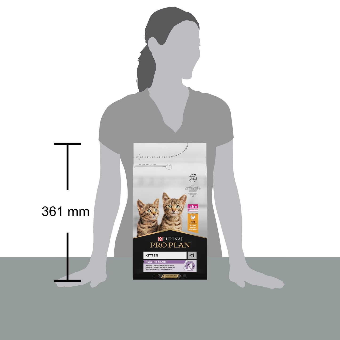Pro Plan Kitten Healthy Start Dry Cat Food with Chicken, 1.5 Kg