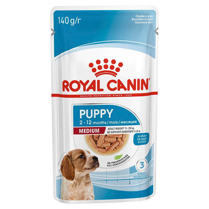 Royal Canin - Medium Puppy Wet Food 140g