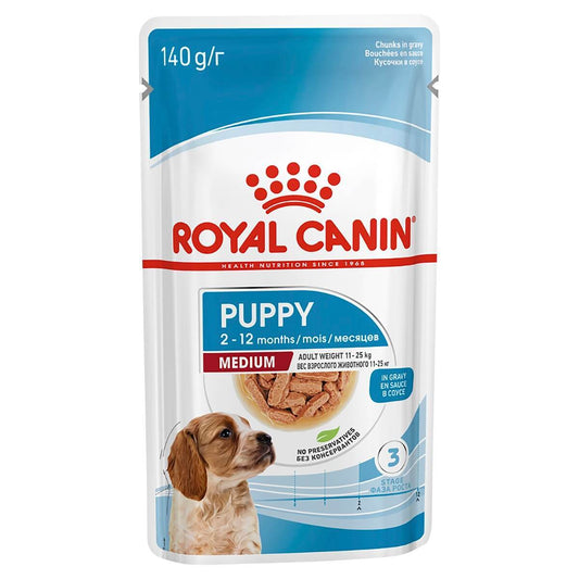 Royal Canin - Medium Puppy Wet Food 140g