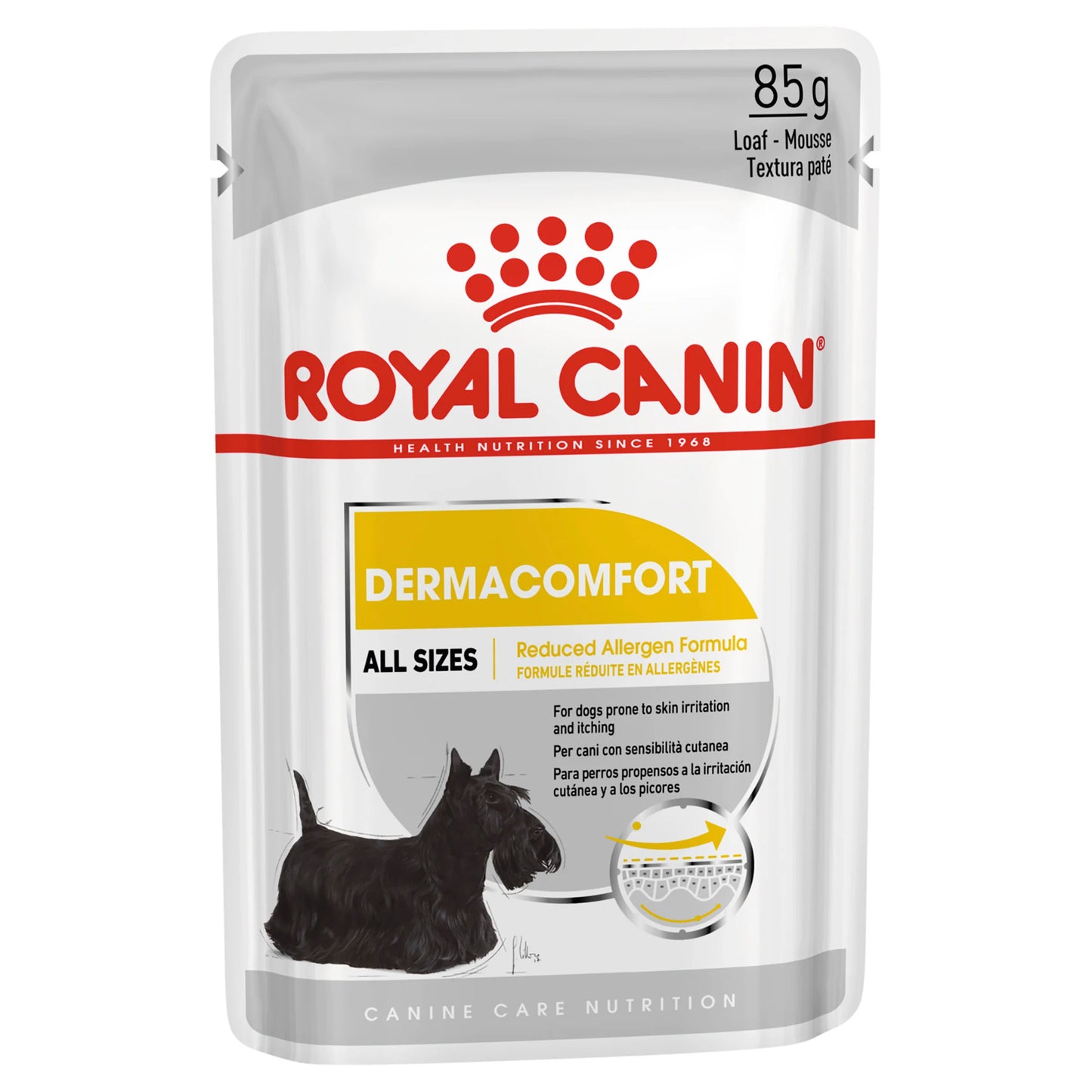 Royal Canin - Dermacomfort Care Senior small Dog Wet Food 85g