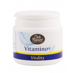 Jar of Deli Nature Vitaminio Vitality on a white background