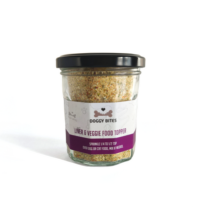Doggy Bites - Liver And Veggie Food Topper 100g