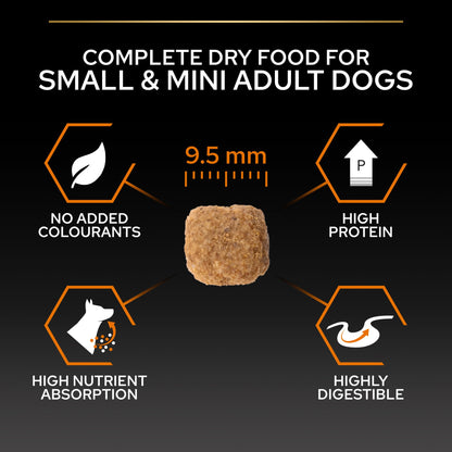 Dog food packaging with product features