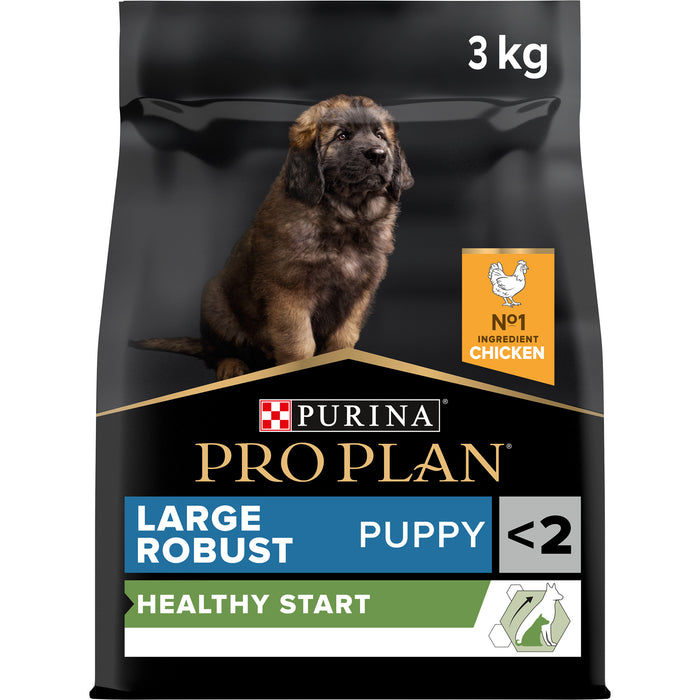 Pro Plan Healthy Start Large Robust Puppy, Dry Dog food with Chicken, 3 kg