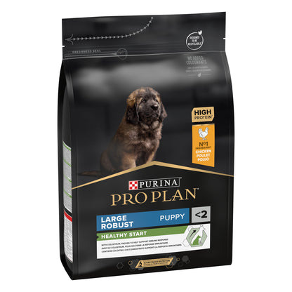 Pro Plan Healthy Start Large Robust Puppy, Dry Dog food with Chicken, 3 kg