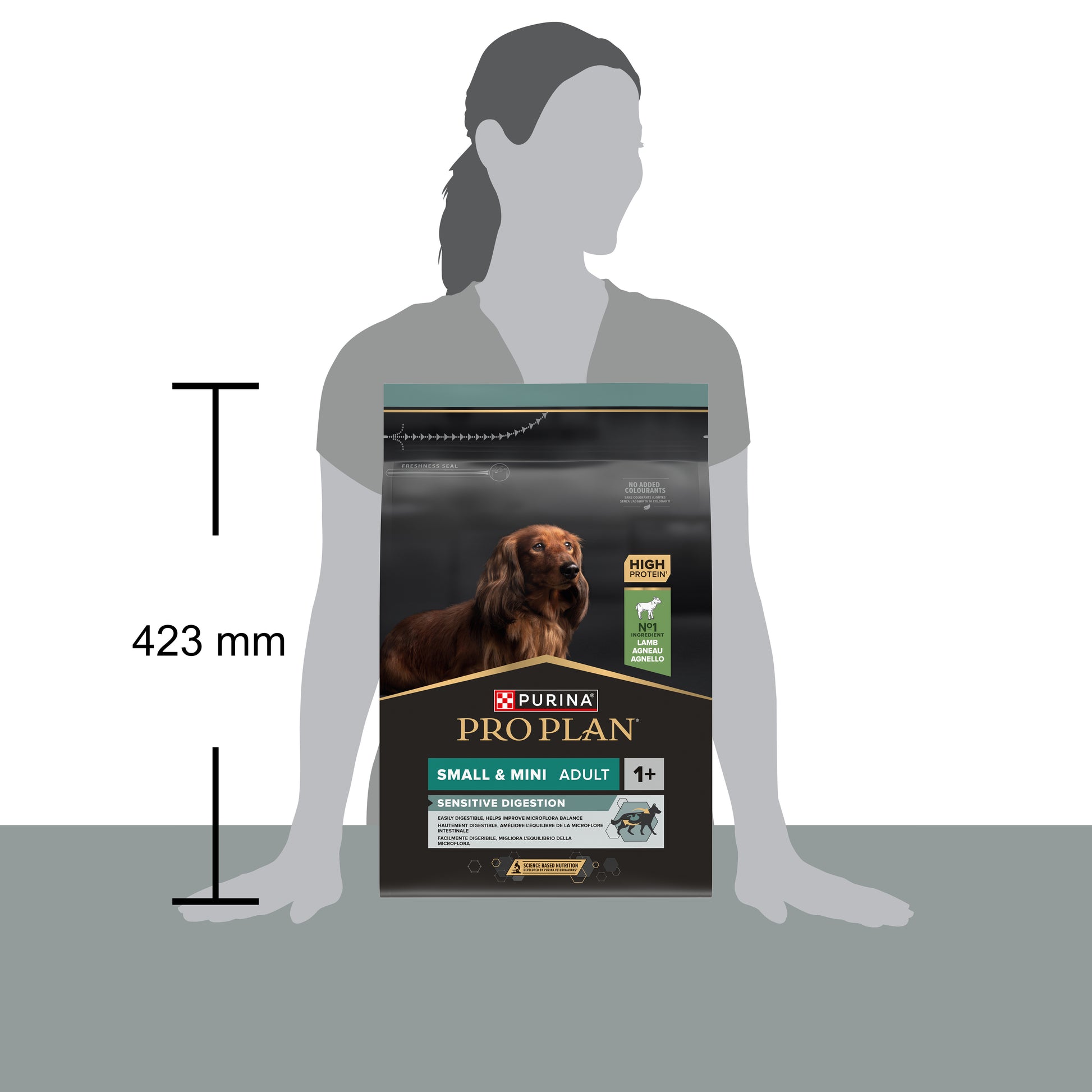 Pro Plan Sensitive Digestion Small and Mini Adult, Dry Dog food with Lamb, 3 kg