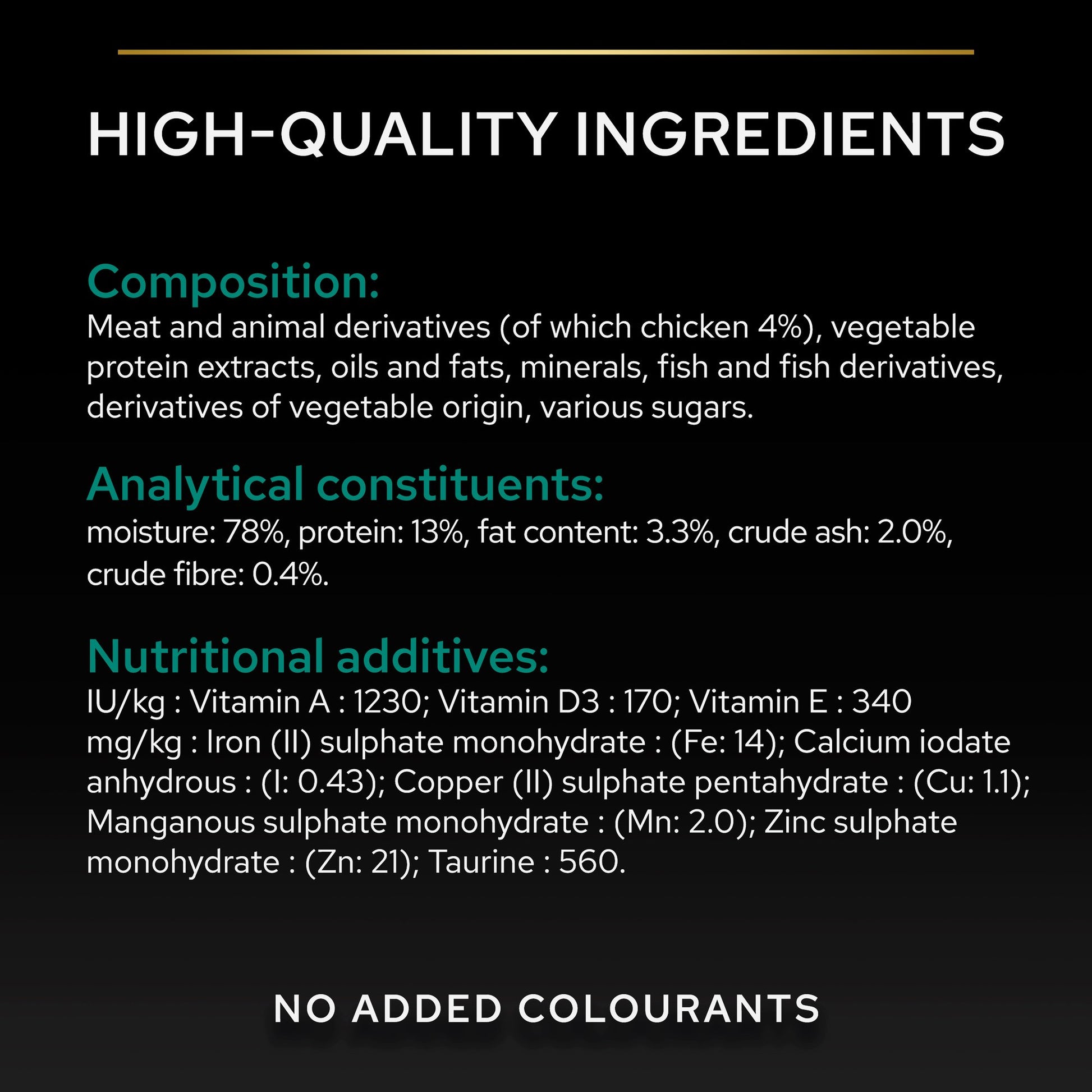 Nutritional information and ingredient list on a product label.