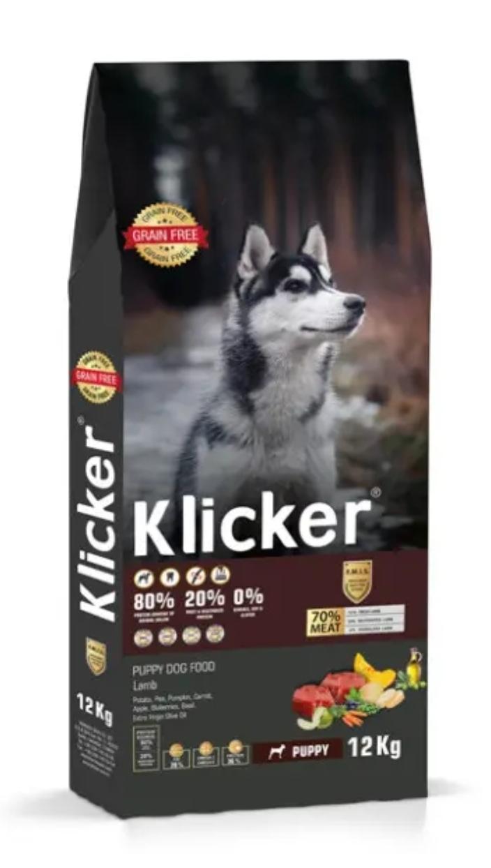 Klicker Puppy Dog Food with Lamb | 12 KG