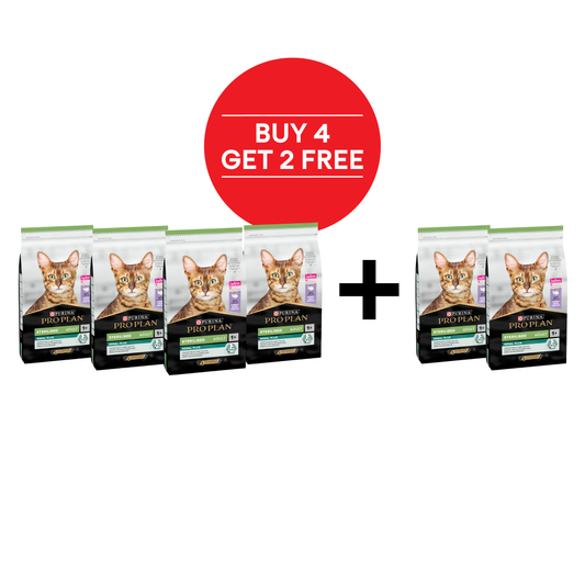 Pro Plan Sterilised Adult Renal Plus Dry Cat Food with Turkey-Bundle Offer