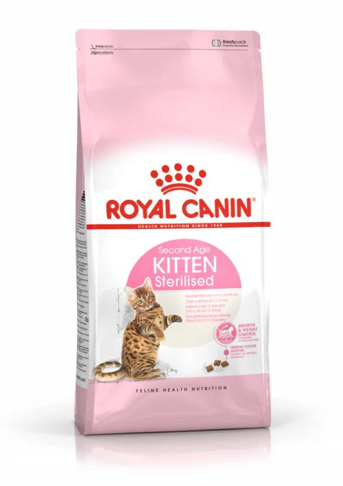 Royal Canin - Sterilised Kitten Dry Food 2kg