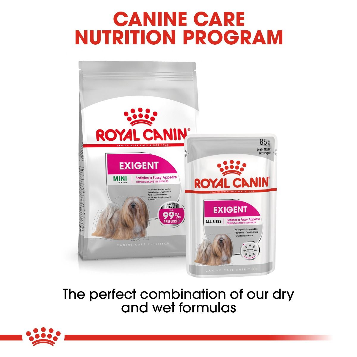 Royal Canin - Exigent Adult Dog All Sizes Loaf 85g