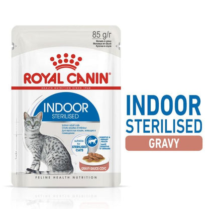 Royal Canin - Indoor Sterilized Adult Cat Gravy 85g